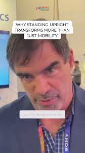 🧠 Why standing upright transforms more than just mobility, “We are  designed to be upright and mobile. Many of our biological systems are  gravity fed.”, Watch as our founder Gary Viles shares at CES ...