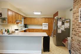We are opening up a wall between kitchen and lounge the ceiling is concrete and the remaining wall on each side is brick wall. Kitchen Design Tips For A Perfect Meet Up Of Cabinets And Ceiling