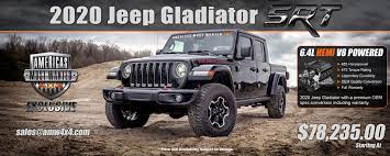 6 4l Hemi Powered Jeep Gladiator Jt By Amw4x4 Jeep Gladiator Jeep Monster Trucks