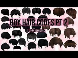 Hair codes in games like welcome to bloxburg are an extraordinary method to upgrade a roblox character to get your symbol swaggering around the playing scene in style. Roblox Hair Codes For Boys 06 2021