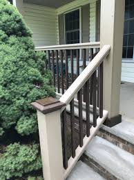 It is commonly used when a rail section meets a house and a full 6' or 8' section will not work and you cut a larger section into 2 smaller usable sections. Timbertech Post Sleeve For Premier Rail By Azek Building A Deck Deck Railings Diy Deck
