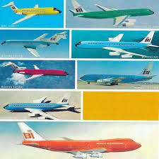 The Fleet Of Braniff International Vintage Airlines Commercial Aviation Commercial Aircraft