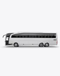 Mercedes Benz Travego Mockup Left Side View In Vehicle Mockups On Yellow Images Object Mockups In 2020 Mockup Free Psd Business Card Mock Up Mockup