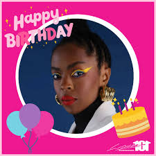 Happy Birthday to Lauryn Hill! 🥳 The American singer, songwriter, rapper,  record producer, and actress turns 50. #laurynhill #happybirthday  #famousbirthday