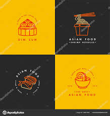 Gratis dim sum, pangsit, logo, masakan cina, menu, bunsik, restoran Vektorgrafiken Dimsum Vektorbilder Dimsum Depositphotos