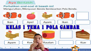 Check spelling or type a new query. Kelas 1 Tema 1 Tematik Menyusun Benda Berdasarkan Jumlah Dan Pola Benda Youtube