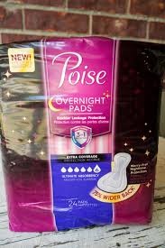 New Poise Overnight Pads For Worry Free Protection