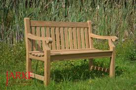 Licht van gewicht en eenvoudig te verplaatsen. Teak Bank Klassik In 3 Grossen Bei Jarke Teak Gartenmobel