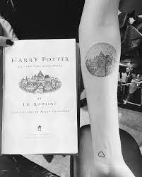 Harry Potter Book Tattoo Http Www Hercampus Com School Mizzou 4 Perfect Ideas Your First Tattoo Harry Potter Tattoos Tattoos Hogwarts Tattoo