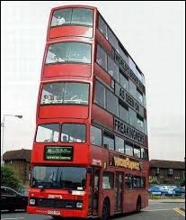 World Largest Five Story Bus Bus Weird Cars Vehicles