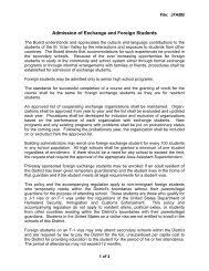 SVVSD Middle School Honor Roll 3rd Quarter 11-12