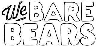 That can be difficult if you are a bear. Coloring Page We Bare Bears Logo 1