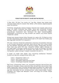 Portfolio menteri tenaga, teknologi, sains, perubahan iklim dan alam sekitar dipertanggungjawabkan ke atas bahu ahli parlimen bakri, iaitu yang berhormat menteri puan yeo bee yin. Kenyataan Media Kementerian Alam Sekitar Kementerian Alam Sekitar Dan Air Facebook