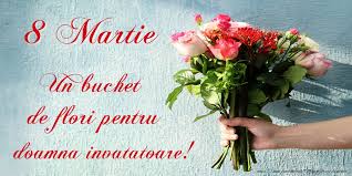 Copii cu buchetele de ghiocei pentru mame, invatatoare, profesoare, barbati cu buchete de flori mai mult sau mai putin grandioase pentru iubite, mame, surori. Felicitari De 8 Martie Pentru Invatatoare 8 Martie Un Buchet De Flori Pentru Doamna Invatatoare Mesajeurarifelicitari Com