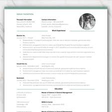 Cvmaker.com has been visited by 10k+ users in the past month Clean And Professional Looking Resume Template With Picture