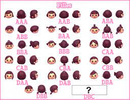 Blog De Animalcrossing Newleaf78 Animal Crossing Coiffure Images Coiffure Couleur Yeux