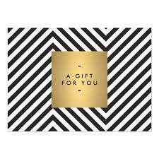 Retro Black And White Pattern Gold Name Gift Cert Zazzle Com Gift Certificate Template Gift Certificate Template Word Certificate Templates