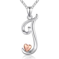 All the letters of the alphabet, distinguished by the peretti touch. China S925 Sterling Silver Plated Rhodium Cursive Letter J Initial Necklace For Adult In Bulk On Global Sources Initial Necklace Adult Initial Necklace Bulk Initial Necklace Cursive