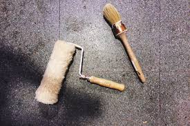 All grease and dirt contaminations must be removed, or the paint won't adhere and will peel or flake off. Can You Paint Floor Tiles The Truth About Bathroom Tile Paint Better Homes And Gardens