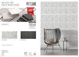 Khuyến mãi lên đến 50% gạch kiến trúc INAX cuối năm 2022 - Nội Thất Tâm Anh