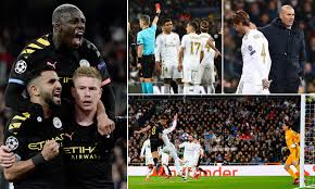 How to watch real madrid vs liverpool live in canada: Real Madrid 1 2 Manchester City Gabriel Jesus And Kevin De Bruyne Score In Last 16 First Leg Win Daily Mail Online