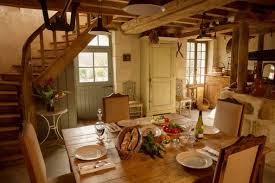 Le Moulin Bregeon Dining Room Entryway Stairs Small Cottage Interiors Cottage Dining Rooms Cottage Interiors
