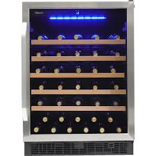 Deluxe wlne cooler (7 pages). Danby Silhouette Stilton Swc057d1bss 50 Bottle Built In Wine Refrigerator Beveragefactory Com