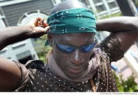 Edward Jackson fell in love with tap dancing, then hit the streets. A  lively corner is his stage -- for now. He's determined to go far.