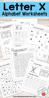 Loon and wing are no longer part of the moonshot program x, but rather new companies under the alphabet, inc. Letter X Worksheets Alphabet Series Easy Peasy Learners
