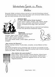 Wortschatz Spiele Im Freien Verben Wahrnehmung Verben Spiele Im Freien Wortschatz