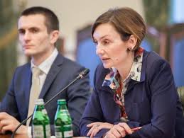Картинки по запросу заступник голови нбу катерина рожкова