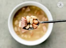 But simple great northern beans cooked in homemade bone broth adds a richness that's hard to get any other way. Instant Pot Ham And Bean Soup A Musing Foodie
