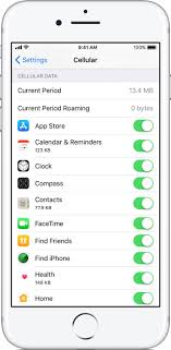 Check The Cellular Data Usage On Your Iphone And Ipad Iphone Health Apple Support Calendar Reminder