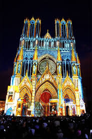 The Many Beautiful Romantic Scenes Of Paris By Night Cathedral Paris Reims