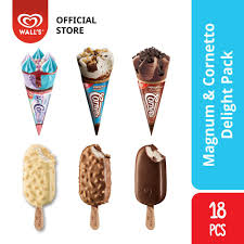 Crunching into it may very well be the most satisfying feeling ever. Magnum Cornetto Ice Cream Delight Pack 18 Pcs Shopee Malaysia