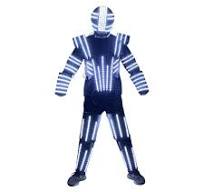 Amazon.com: Led Robot Costume for Parties Dancer Led Costume ...
