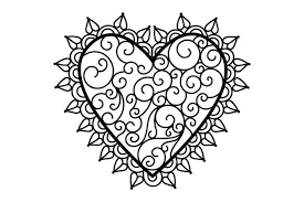 Download Heart With Black Lace Svg Cut File By Creative Fabrica Crafts Creative Fabrica SVG Cut Files
