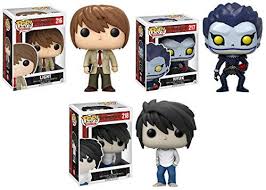 Funko Pop Death Note Light Ryuk L Stylized Anime Series Vinyl Figure Set New Figurine Vinyl Figurine Pop Pop Vinyle