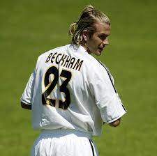 Although david's hair grew much longer, we with the longer hairstyle, david beckham sure looks like a rock star! Goal 17 Years Ago Today Real Madrid Announced The 35 Facebook