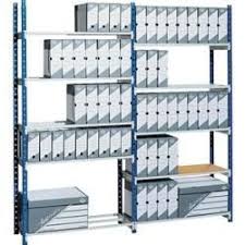Paperflow Anbau Schwerlastregal Rangeco Grau Blau Paperflowpaperflow Anbauschwerlastregal Blog Graublau Paperflow Paperflowpap In 2020 Shelves Decor Diy Furniture