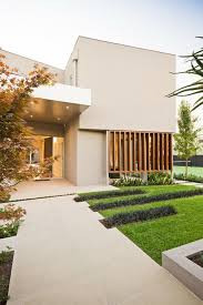 Un Jardin Concept Minimaliste Et Moderne Minimalist Landscape Modern Landscape Design Architecture