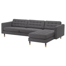 Morabo Sectional 4 Seat Gunnared Dark Gray Width 111 3 4 Height Including Back Cushions 31 7 8 Order Today Ikea In 2021 Sectional Sofa With Recliner Microfiber Sectional Sofa Landskrona Sofa