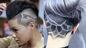 In this guide, you will learn all about the undercut and how to style one for your face shape Extreme Undercut Ideas For Women Girls Undercut Haircut Women Nape Under Cut Women Design Youtube