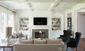 I put this layout together with my parent's living room in mind. Client Inspiration The Tale Of Two Sofas Cottage And Vine Livingroom Layout Living Room Arrangements Family Room Layout