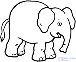 Imagenes para dibujar faciles para niños. Dibujos De Elefantes 75 Facil Tutorial