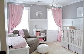 Ava S Sweet Gray And Pink Nursery Project Nursery Girl Room Nursery Room Colors Pink And Gray Nursery