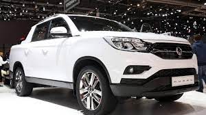 The car's design was styled by ken greenley. Ssangyong Musso Pickup Truck Debuts At Geneva Motor Show