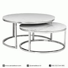 Ranjang tingkat minimalis dari kayu jati rp 6.500.000; Meja Tamu Susun Granit Oval Cansadecor Toko Online Furniture