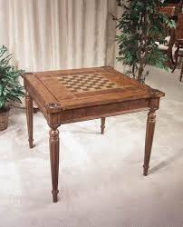 Butler Specialty Masterpiece Vincent Brown Game Card Table Multi Game Table Chess Table Game Room Furniture