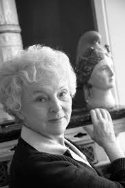 Image of Portrait of Alison Britton, an English ceramist, in his studio